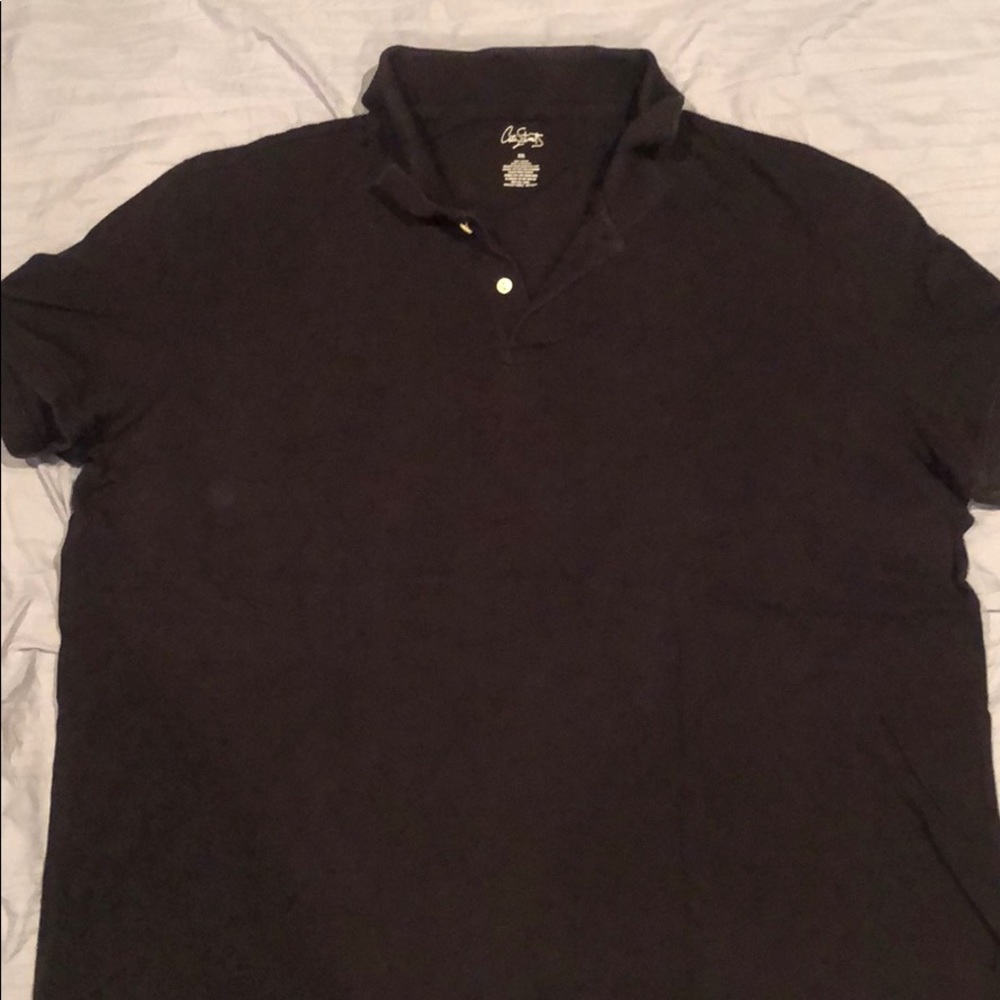 Man’s polo black